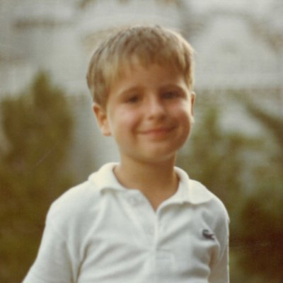 Childhood photo of BrandFuel employee Alex Stowe