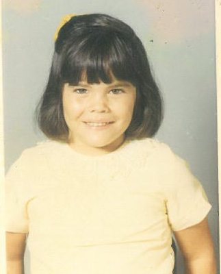 Childhood photo of LaNell Jones.
