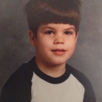 Childhood photo of Ryan Mensch.