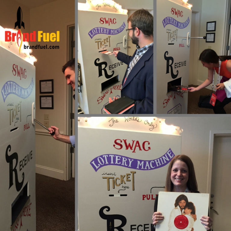 World's Only SWAG Lottery Machine