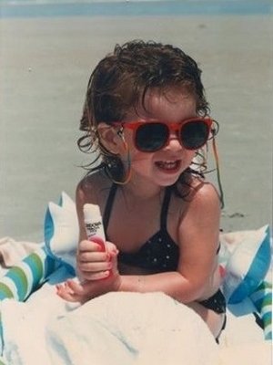 Childhood photo of Nikala Vizzari.