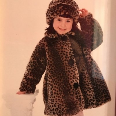 Childhood photo of Olivia Loevner.