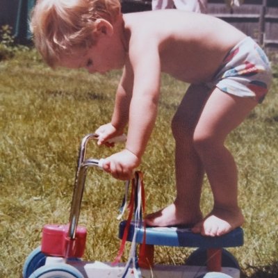 Childhood photo of Zach Sarner.