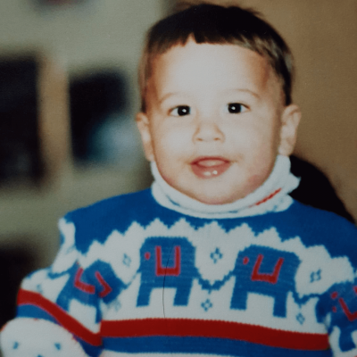 Childhood photo of Jesse Guidry.